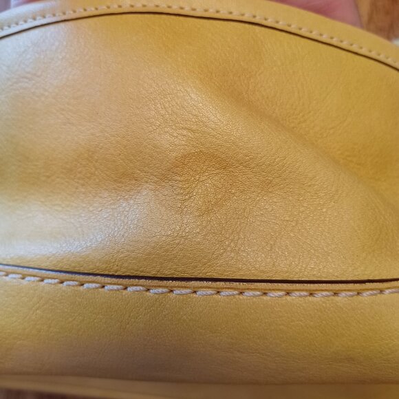 Coach 65th Anniversary Legacy Yellow Leather Satchel - Picture 12 of 12